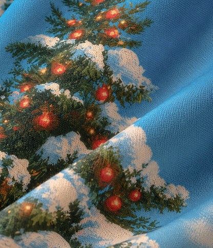 Close-up of the printed stretch fabric used for the Halcyon Ikea Synfonisk frame speaker