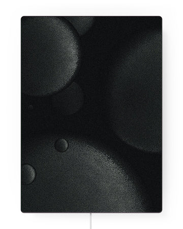 Cover for IKEA SYMFONISK frame speaker - Black Cells